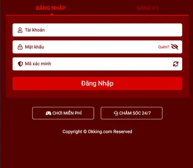 Đăng Ký Tài Khoản OKKING99